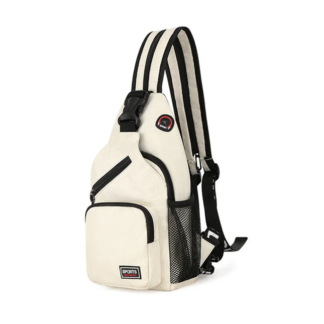 Sporty Crossbody Backpack – Compact, Practical & Comfortable Sling Bag for Daily Use
