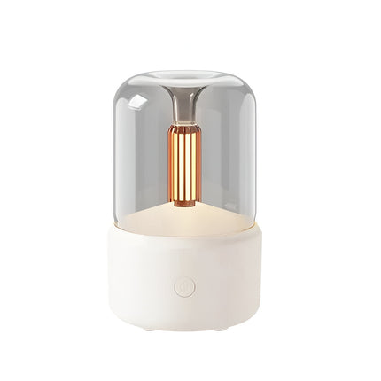 CandleGlow 3D Flame USB Humidifier & Essential Oil Diffuser – Relaxing Aromatherapy Home Decor