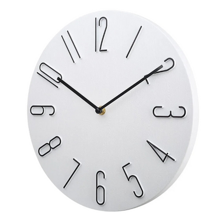 Silent Decorative Wall Clock – Modern Colorful Minimalist Wall Décor for Living Room or Office
