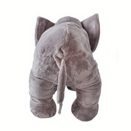 Super Soft Plush Elephant – Cuddly Grey Stuffed Animal Toy, Safe Gift for Babies & Kids