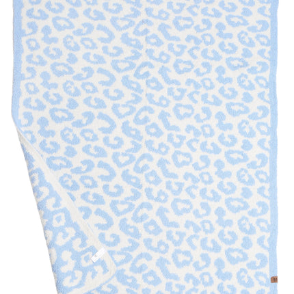 Soft Leopard Print Kids Fleece Blanket – Cozy Microfiber Throw for Nursery & Play
