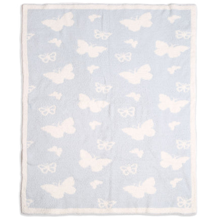 Kids Bee Print Microfiber Throw Blanket – Soft & Cozy 29” x 35” for Toddler Bedding & Nursery Décor