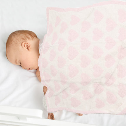 Kids Bee Print Microfiber Throw Blanket – Soft & Cozy 29” x 35” for Toddler Bedding & Nursery Décor