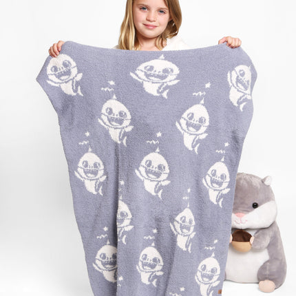 Kids Bee Print Microfiber Throw Blanket – Soft & Cozy 29” x 35” for Toddler Bedding & Nursery Décor