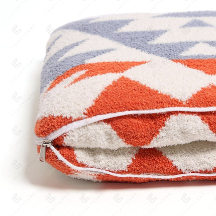 Tribal 2-in-1 Blanket & Pillow – Ultra-Soft Microfiber Throw with Boho Chic Design