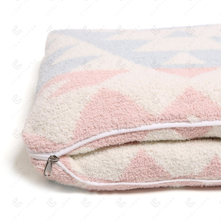 Tribal 2-in-1 Blanket & Pillow – Ultra-Soft Microfiber Throw with Boho Chic Design