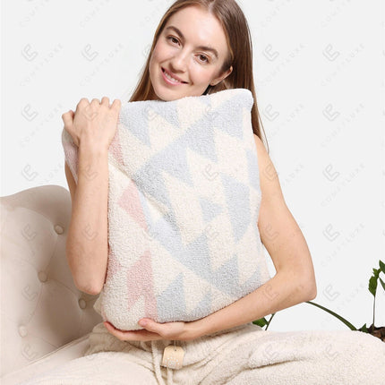 Tribal 2-in-1 Blanket & Pillow – Ultra-Soft Microfiber Throw with Boho Chic Design