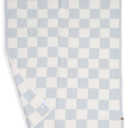 Kids Checkered Fleece Throw Blanket – Ultra Soft & Cozy