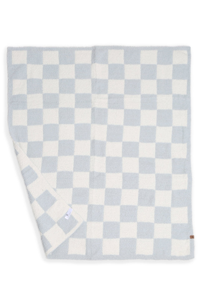 Kids Checkered Fleece Throw Blanket – Ultra Soft & Cozy