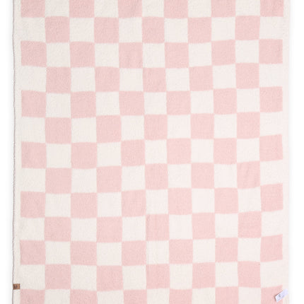 Kids Checkered Fleece Throw Blanket – Ultra Soft & Cozy