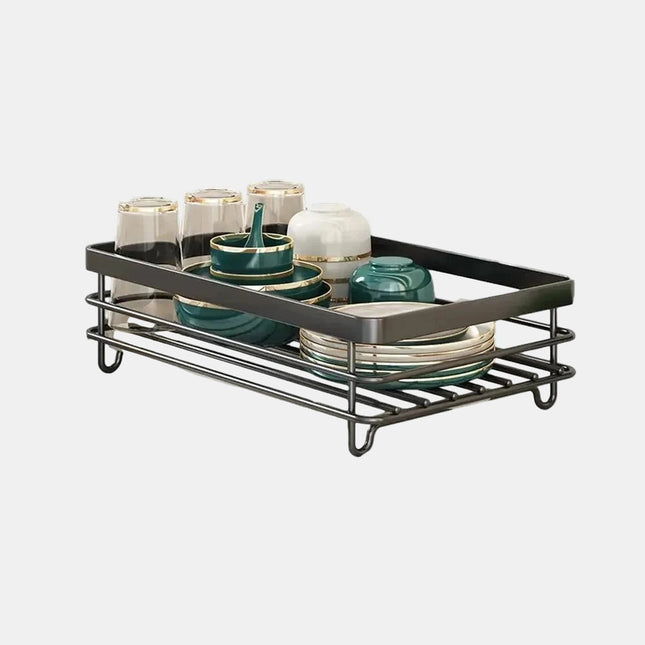 Adjustable Stainless Steel Dish Drying Rack – Compact & Foldable for Small Kitchens