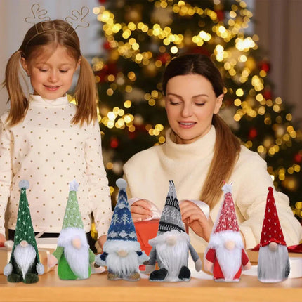 Christmas Advent Calendar Gnomes – 24 Plush Figures with Festive Hats | Cozy Holiday Countdown Gift