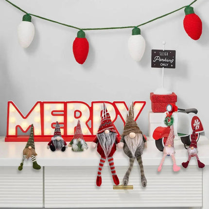 Christmas Advent Calendar Gnomes – 24 Plush Figures with Festive Hats | Cozy Holiday Countdown Gift