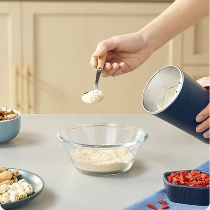 Compact Electric Coffee & Spice Grinder 7.8" x 3.7" – Stainless Steel Kitchen Mill