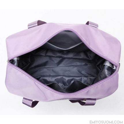 Foldable Waterproof Weekender Travel Bag – Lightweight Carry-On Duffel with Luggage Sleeve