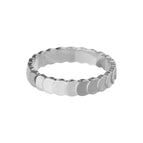 US 6 / EU 51 / 0.64 in / Silver plated