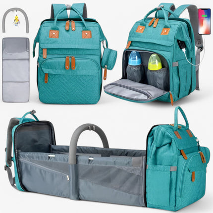 Multifunctional Diaper Backpack – Spacious, Practical & Travel-Ready