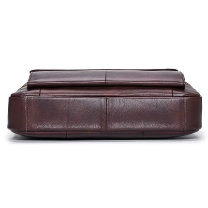 Genuine Leather 14-Inch Laptop Bag for Men – Stylish, Durable & Water-Resistant Briefcase