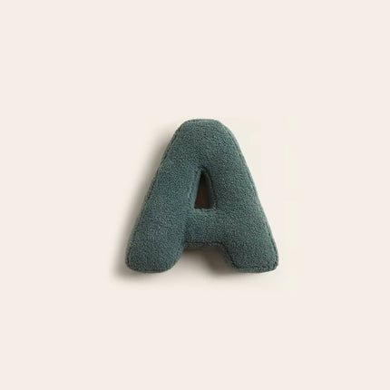 Soft Velvet Alphabet Letter Cushions – Personalized Kids Room Decor & Educational Play Pillow