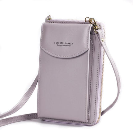 Stylish Phone Wallet Clutch – Convertible Crossbody & Wristlet Purse for Women