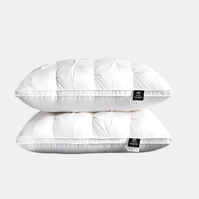 Luxury Goose Down Pillow 24" x 16" – Soft, Supportive & Cooling for Pain-Free Sleep