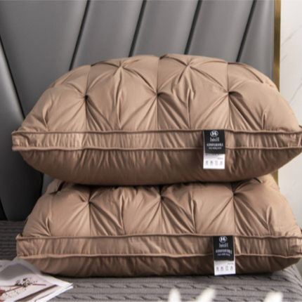 Luxury Goose Down Pillow 24" x 16" – Soft, Supportive & Cooling for Pain-Free Sleep