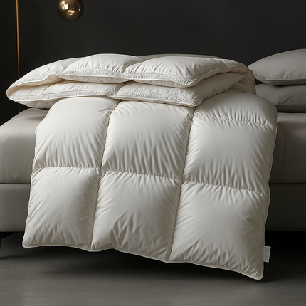 Luxury Goose Down Duvet – Soft, Warm & Breathable Bedding for Ultimate Bedroom Comfort