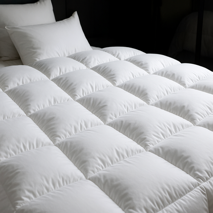 Luxury Goose Down Duvet – Soft, Warm & Breathable Bedding for Ultimate Bedroom Comfort
