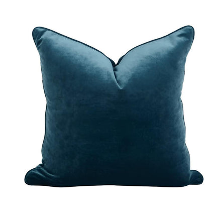 Luxury Velvet Cushion Cover – Soft Flannel Decorative Throw Pillow for Sofa, Bed, or Chair – Available in Multiple Colors