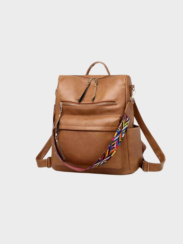 Margaret Vegan Leather Backpack for Women – Stylish, Spacious & Eco-Friendly