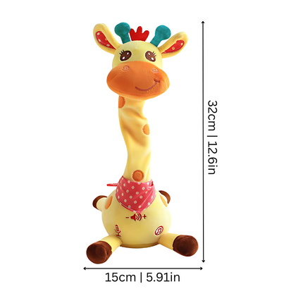 Interactive Musical Giraffe Toy – Light-Up, Dancing & Talking Plush for Babies & Toddlers