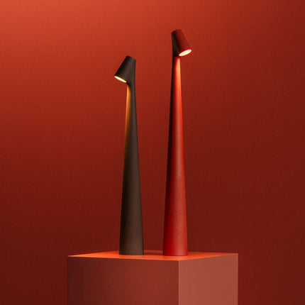 Modern LED Candle-Style Table Lamp – Dimmable & Wireless | Elegant Ambient Lighting