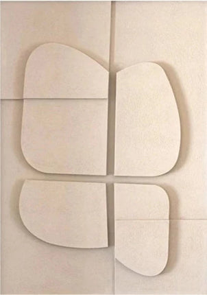 Modern Geometric Wall Art Canvas – Minimalist Abstract Home Décor for Living Room & Bedroom