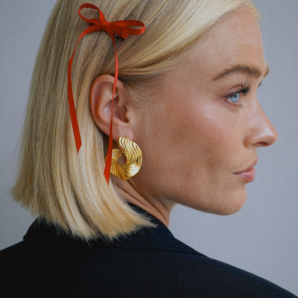 Luxe Gold Earrings – Hypoallergenic & Trendy Statement Jewelry