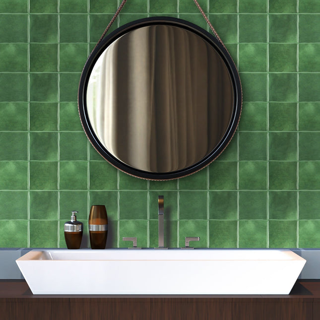 Self-Adhesive 3D Tile Stickers – Waterproof & Heat-Resistant Wall Panels for Kitchen & Bathroom Décor