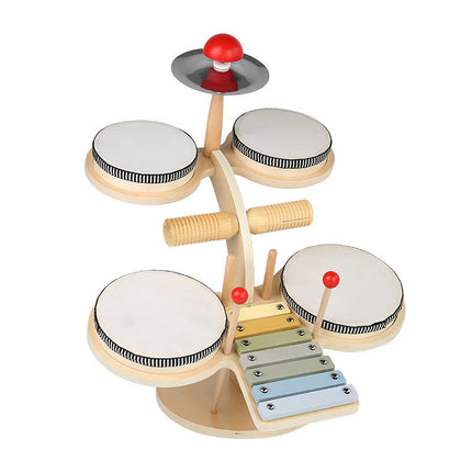 Children’s Drum Set – First Musical Discovery Toy for Toddlers – Interactive Sound Effects, Educational Play, Safe & Non-Toxic Materials
