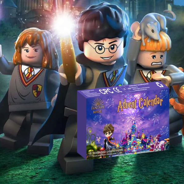 Harry Potter 2025 Advent Calendar – 24 Magical Mini Figures for Kids & Collectors