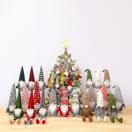 Advent Calendar with Christmas Gnomes – Plush Gnome Surprises for 24 Days of Holiday Fun (11.8" x 9.8")