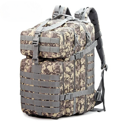 45L Tactical Backpack – Durable, Water-Resistant, MOLLE-Compatible, Multi-Compartment Design