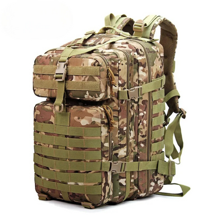 45L Tactical Backpack – Durable, Water-Resistant, MOLLE-Compatible, Multi-Compartment Design