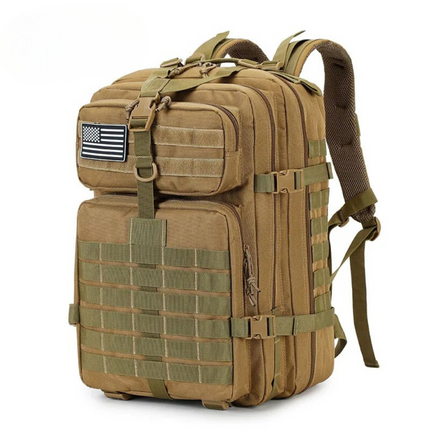 45L Tactical Backpack – Durable, Water-Resistant, MOLLE-Compatible, Multi-Compartment Design