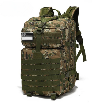 45L Tactical Backpack – Durable, Water-Resistant, MOLLE-Compatible, Multi-Compartment Design