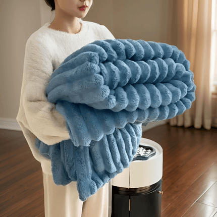 Ultra Soft Cozy Fleece Blanket – Warm Throw for Sofa, Bed & Living Room