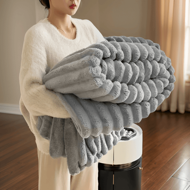 Ultra Soft Cozy Fleece Blanket – Warm Throw for Sofa, Bed & Living Room