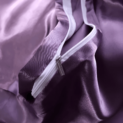 Premium Mulberry Silk Bedding Set – 100% Natural Mulberry Silk Duvet Cover with 2 Pillowcases – Hypoallergenic, Breathable, Temperature-Regulating, and Skin-Friendly