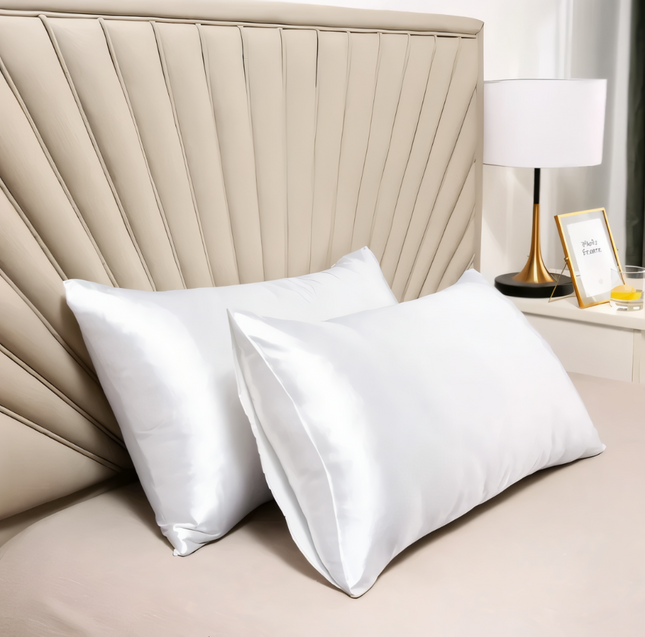 100% Mulberry Silk Pillowcase – Luxurious, Anti-Wrinkle, Cooling & Hypoallergenic Bedding