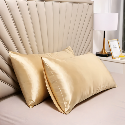 100% Mulberry Silk Pillowcase – Luxurious, Anti-Wrinkle, Cooling & Hypoallergenic Bedding