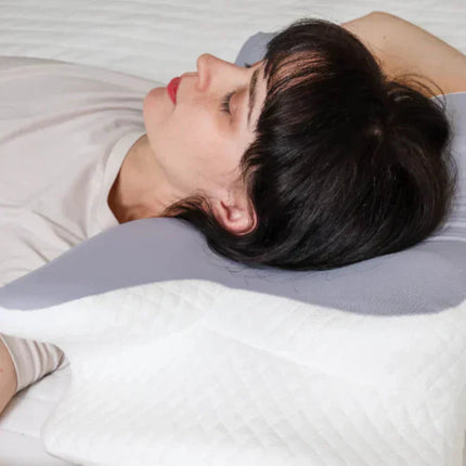 Orthopedic Memory Foam Pillow 23.6″ x 15.7″ x 4.7″ – Neck & Spine Support for Side & Back Sleepers, Pain Relief