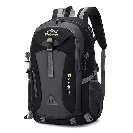 Waterproof 40L Outdoor Hiking Backpack – Large Capacity, Rain-Proof, Travel and Trekking Rucksack