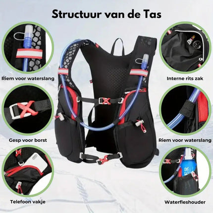 Hydration Backpack – Lightweight, Comfortable & Perfect for Running, Cycling & Hiking